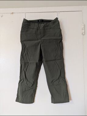 Reitmans Olive Green Capris